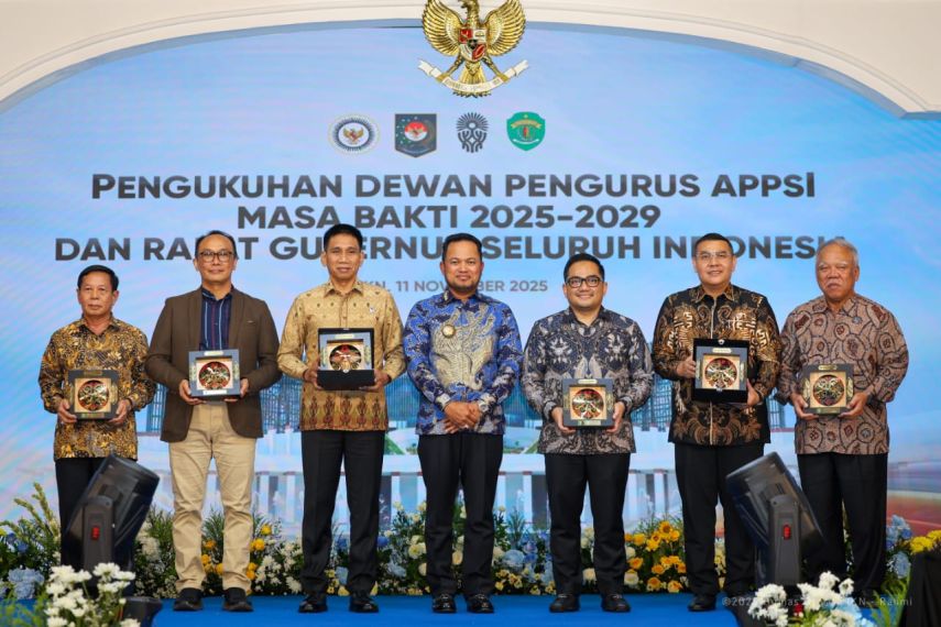 Gubernur Kaltim Rudy Mas’ud Dikukuhkan Jadi Ketua APPSI, Langsung Bahas Arah Program Kerja di IKN