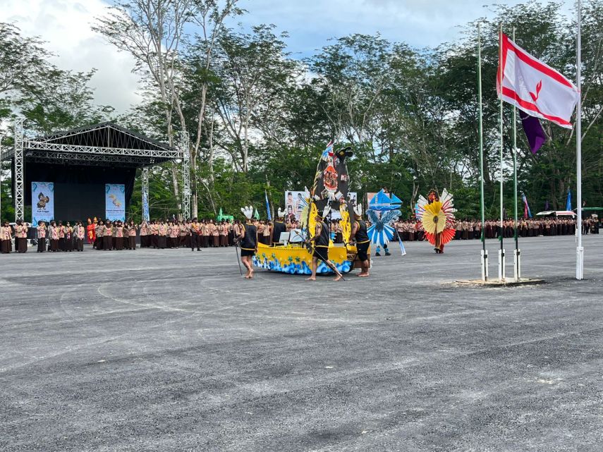 Berau Jadi Tuan Rumah Kemah Dewan Kerja Kaltim, Bupati Imbau Kwarcab Terus Jaga Prestasi