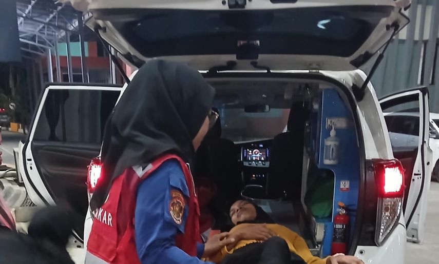 Disdamkartan Bontang Bantu Mobilisasi Pasien dari RSUD ke Rumah di Berbas