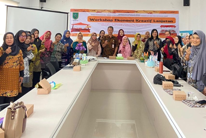 Pemkab Berau Dorong Pelaku Industri Rumah Tangga Tingkatkan Skill Lewat Workshop Ekonomi Kreatif