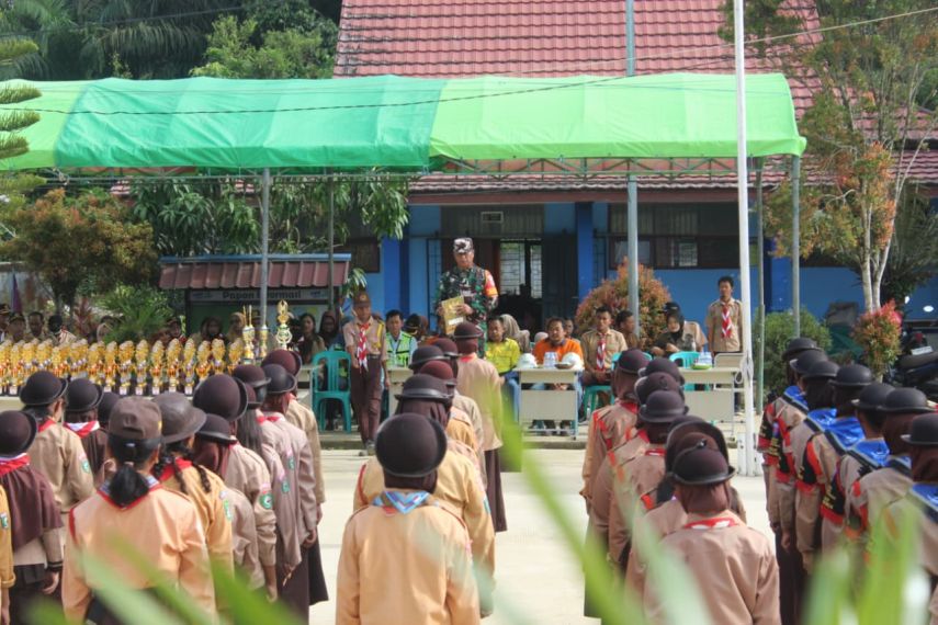 Peringati Sumpah Pemuda, PT Indexim Coalindo dan SMKN 1 Kaliorang Gelar Ambalan Rama Shinta