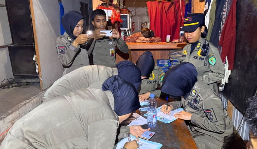 Satpol PP Kaltim Temukan Dua Pekerja di Bawah Umur dalam Operasi Pekat di Samarinda