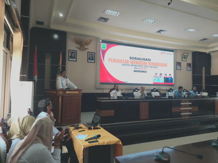 Sekda Berau Tekankan ASN Harus Pedomani Nilai Pancasila dan Pahami Wawasan Kebangsaan