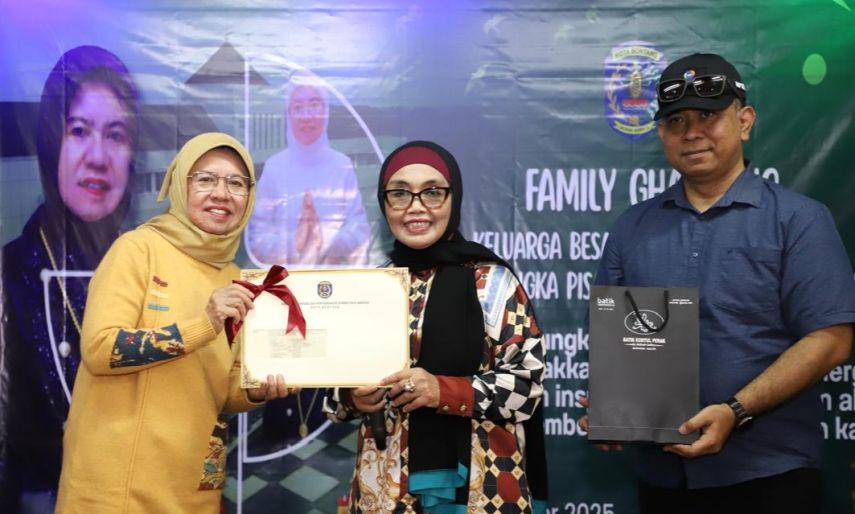 Suasana Haru Warnai Family Gathering Lepas Kenang Sekda Aji Erlynawati