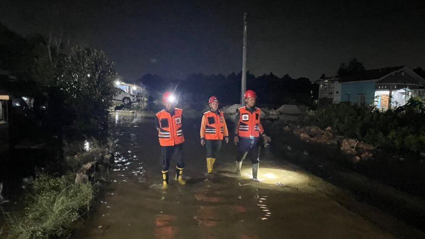 Air Laut Naik, BPBD Bontang Lakukan Pemantauan di Bontang Baru dan Bontang Kuala