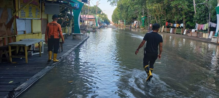 Pasang Air Laut Meninggi, BPBD Bontang Peringatkan Potensi Rob di Wilayah Pesisir