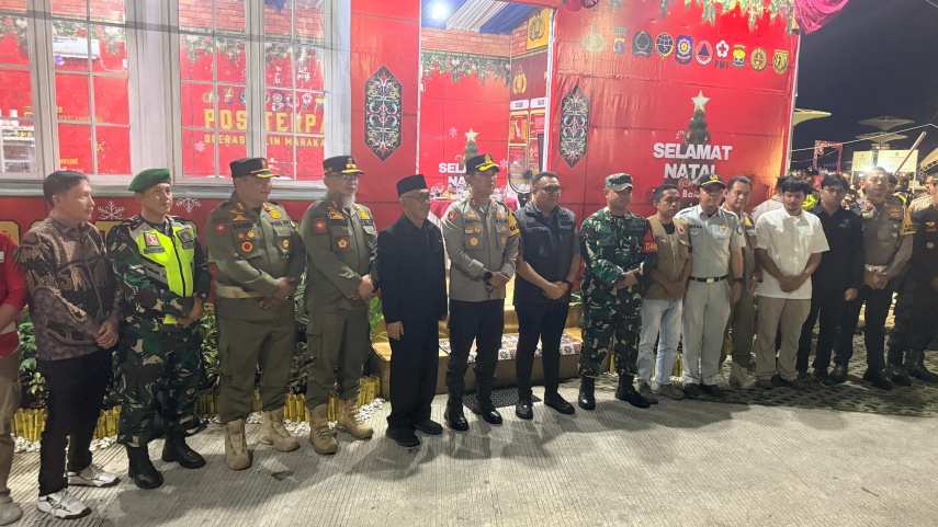 Pengamanan Natal di Kukar Diperkuat, 292 Personel dan 18 Pos Disiagakan