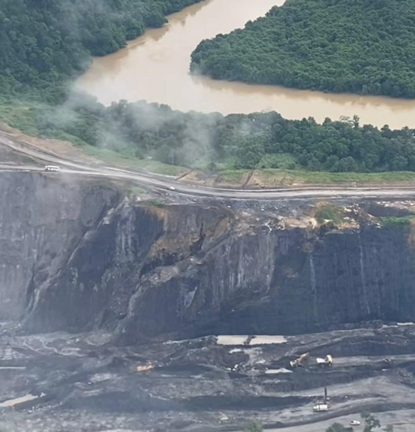 Viral Tambang Lebih Tinggi dari Sungai Kelay, ESDM Kaltim Panggil Perusahaan
