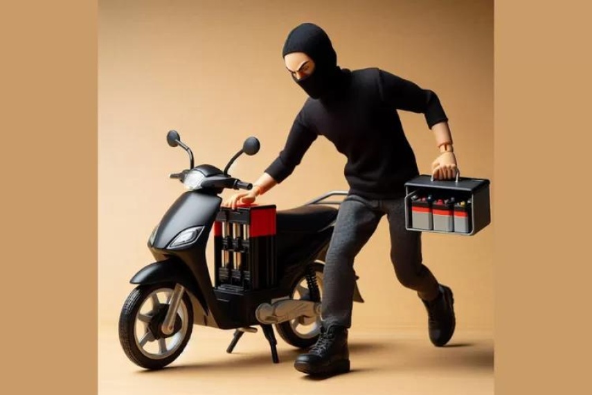 Modus Pura-pura Merapikan Parkiran, Baterai Motor Listrik Kantor Hilang di Samarinda