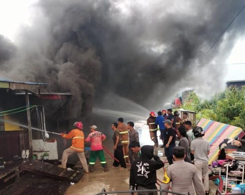 Kebakaran di Anggana Makan Korban Jiwa, 3 Balita Meninggal Dunia