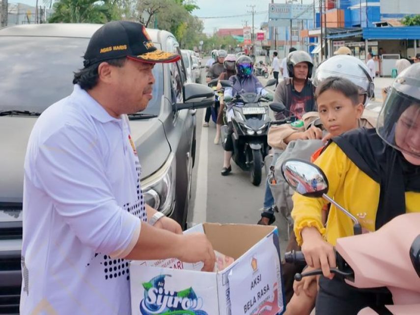 Aksi Kemanusiaan Gerindra Bontang Disambut Antusias Warga, Donasi Capai Rp30 Juta