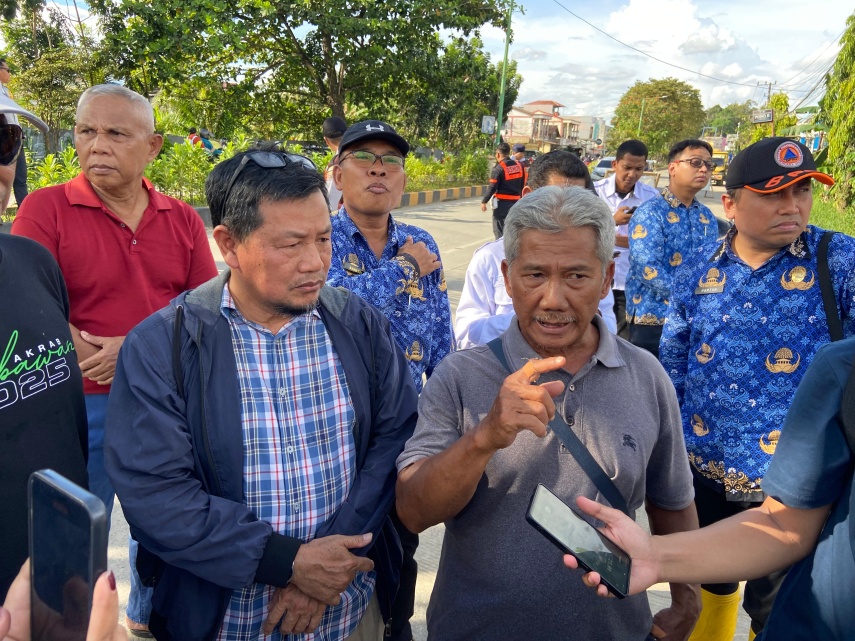 Pematangan Lahan RSUD AMS II Diprotes Warga Rapak Binuang, Banjir Kian Parah Sejak Proyek Dimulai
