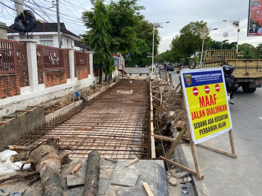 Anggaran Rp194 Juta untuk Pemeliharaan Trotoar Jalan Kesuma Bangsa, Dinas PUPR Samarinda Kebut Penyelesaian