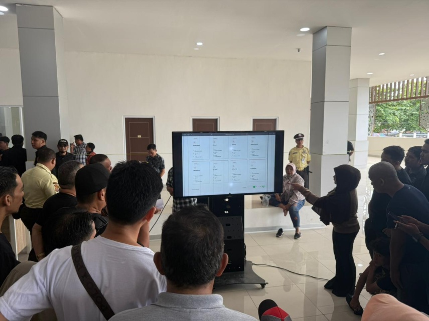 Pengundian Lapak Pasar Tangga Arung Digelar, 703 Pedagang Mulai Tempati Lokasi Baru