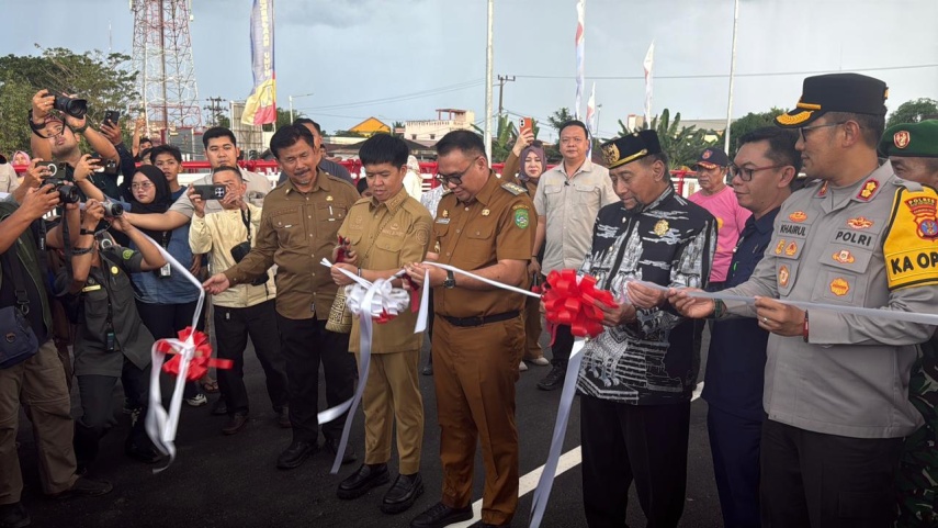 Jembatan Kedaton Agung Resmi Dibuka, Permudah Akses Lalu Lintas Masyarakat