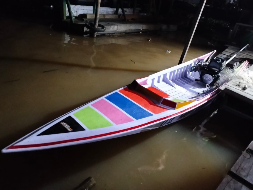 Perahu Ketinting Terbalik Saat Latihan Balap di Mahakam, Satu Orang Dilaporkan Hilang