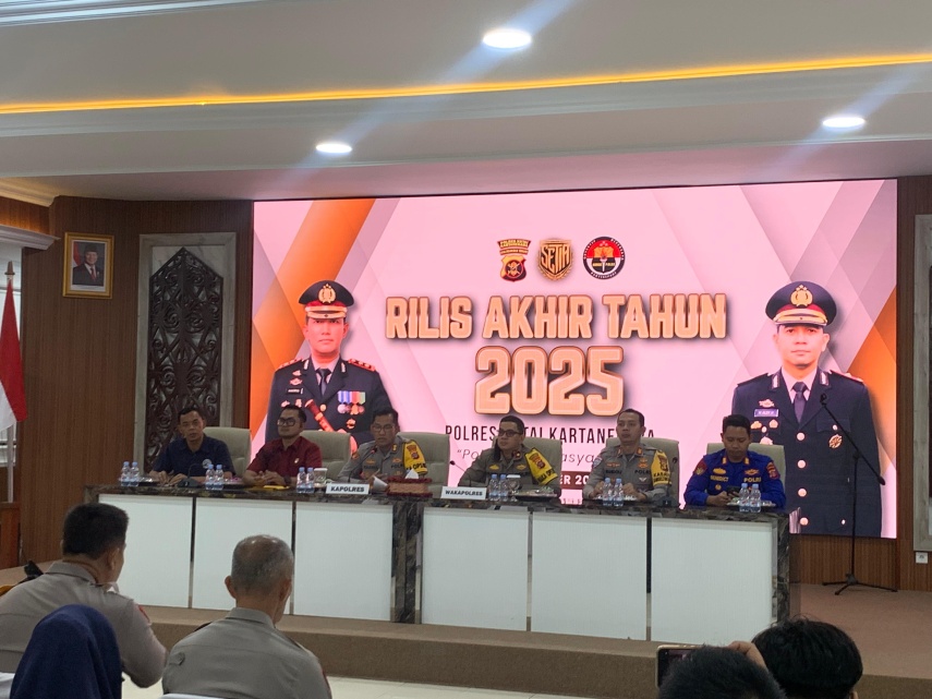 Kasus Narkotika di Kukar Turun 20 Persen, Kriminalitas Ikut Menyusut Sepanjang 2025