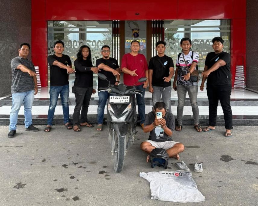 Polres Kukar Ringkus Penjambret di Loa Kulu, Pelaku Ternyata Residivis Curas