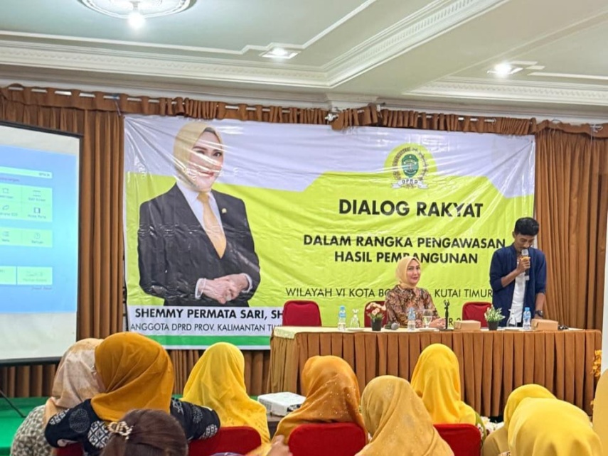 Awasi Pembangunan Daerah, Shemmy Permata Sari Temui Warga lewat Dialog Rakyat