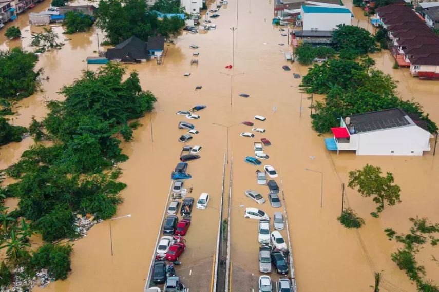 Banjir dan Longsor di Asia Tenggara Tewaskan Hampir 1.000 Orang, Indonesia, Thailand, dan Sri Lanka Paling Parah