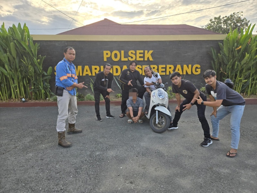Bawa Kabur Motor di Samarinda, Seorang Pria di Loa Janan Diamankan
