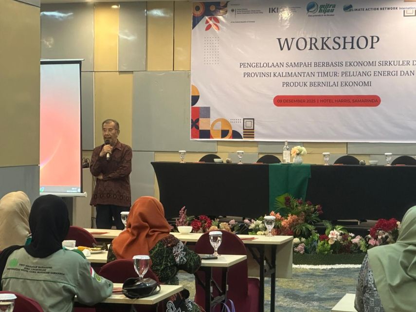 Workshop Ekonomi Sirkuler di Kaltim: Sampah Jadi Energi dan Produk Bernilai
