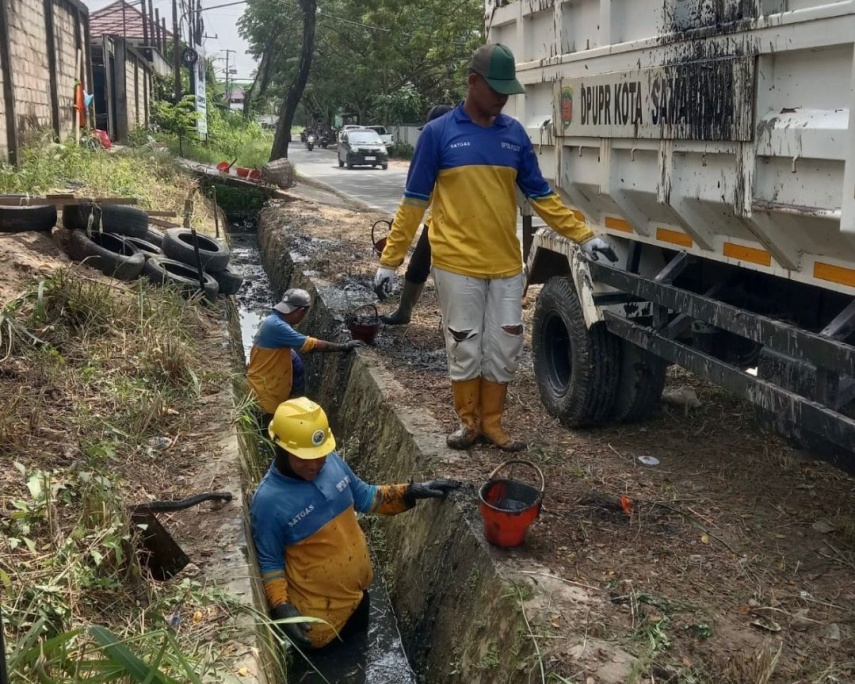 Dinas PUPR Samarinda Kunci Anggaran Rp15 Miliar untuk Pemeliharaan Drainase Kota 