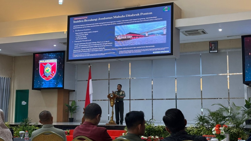 Danrem 091/ASN Dorong Koperasi Desa sebagai Penopang Ketahanan Ekonomi Kaltim