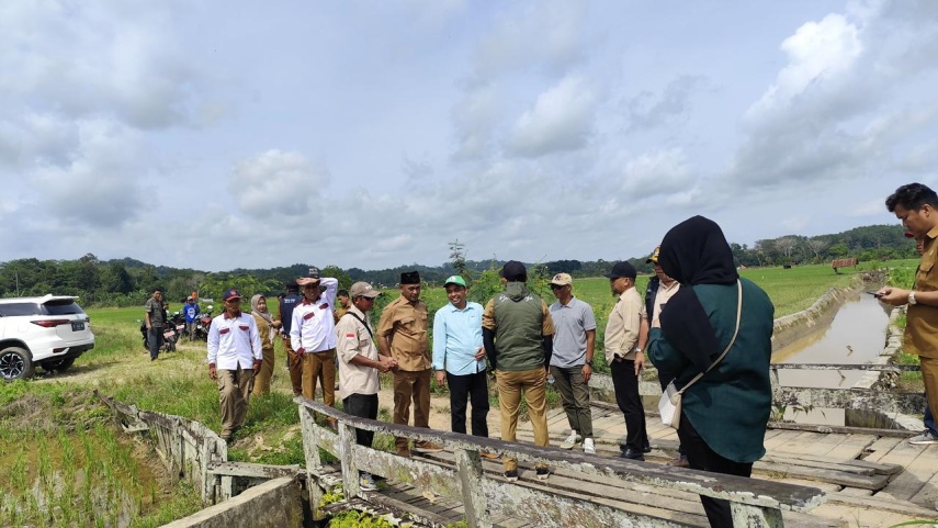 DPRD Kukar Temukan Akses Pertanian Bukit Biru dalam Kondisi Parah, Produktivitas Terganggu 10 Tahun