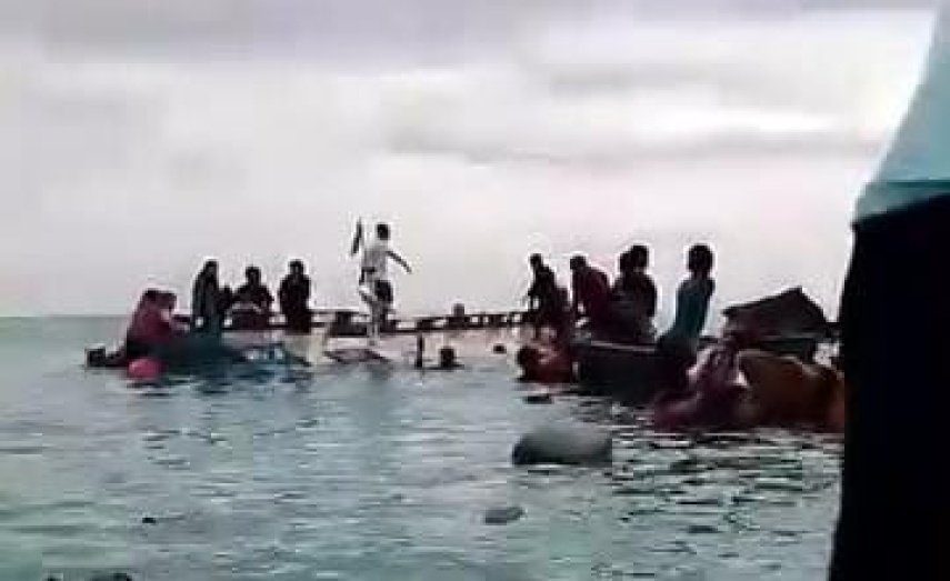 Kapal Nelayan Angkut 15 Penumpang Karam di Perairan Maratua, Korban Jiwa Nihil