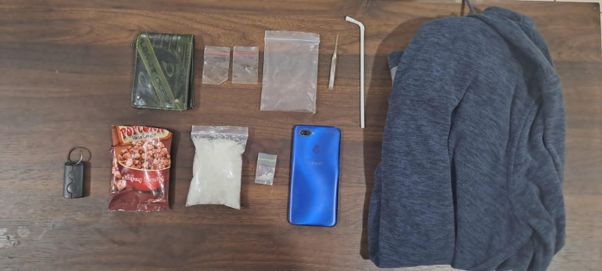Sering Transaksi di Pinggir Jalan Tenggarong Seberang, Seorang Pemuda Kantongi 101 Gram Narkoba