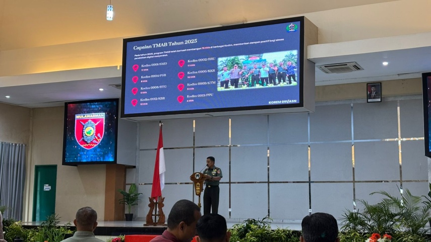 Danrem 091/ASN: TNI Dukung Penertiban Tambang Ilegal, Oknum Bakal Diproses Hukum