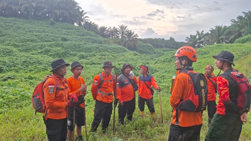 Seorang Petani Sawit Hilang Saat Berburu di Desa Makarti, Pencarian Masuki Hari Keempat