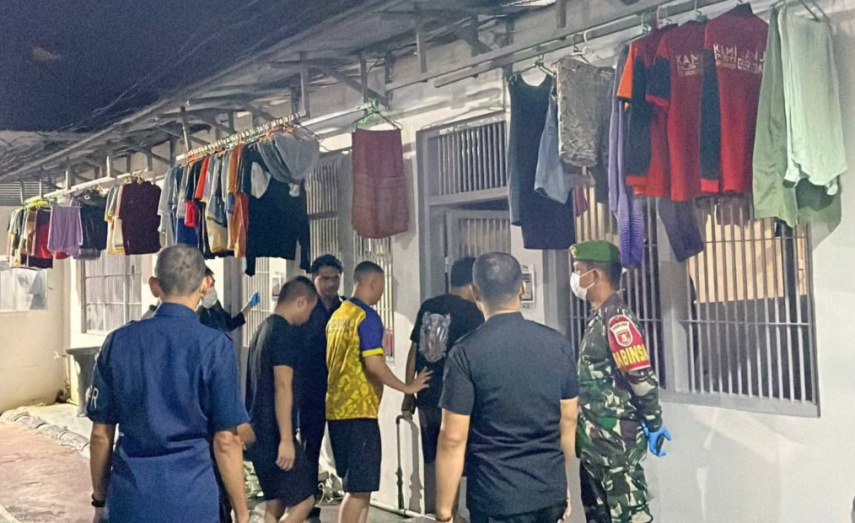 Jelang Ramadan, Rutan Tanjung Redeb Pastikan Blok Hunian Steril dari Barang Berbahaya