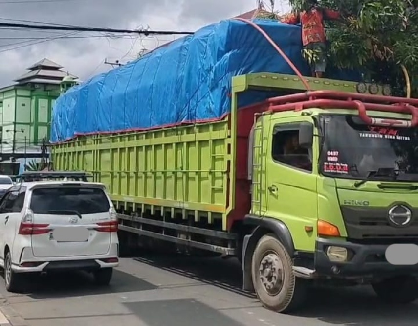 Truk Muatan Besar di Berau Kerap Langgar Jam Operasional, Satlantas Polres Berau Perketat Pengawasan