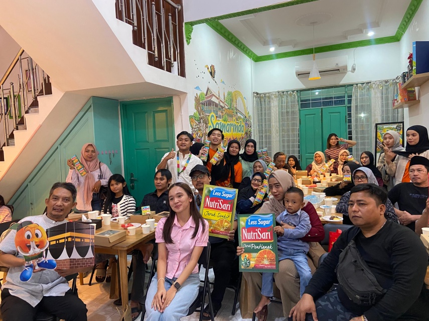 Rangkul Puluhan UMKM Samarinda, Nutrisari Kembali Gelar Program Tukar Sachet Berhadiah Umroh