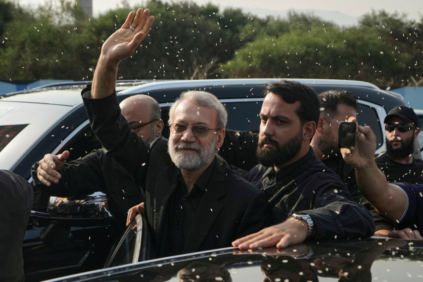 Iran launches barrage of missiles after Israel kills 2 of its top officials