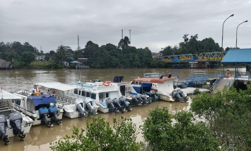 Pemudik Lewat Dermaga Sanggam Berau Diprediksi Melonjak H-2 Lebaran, 32 Speedboat Disiagakan