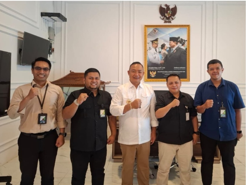 Perkuat Sinergi, BPJS Ketenagakerjaan dan Bupati Ketapang Bahas Perlindungan Pekerja Rentan