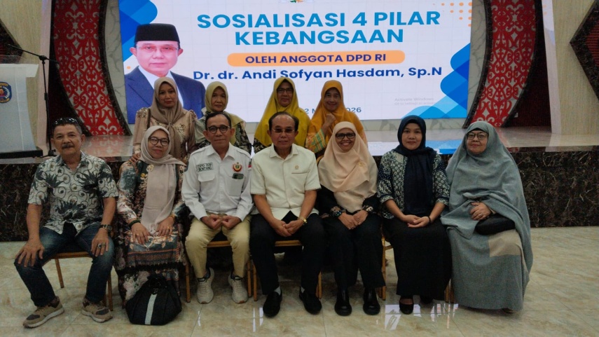IKM Bontang Hadiri Sosialisasi Empat Pilar Kebangsaan Bersama Andi Sofyan Hasdam