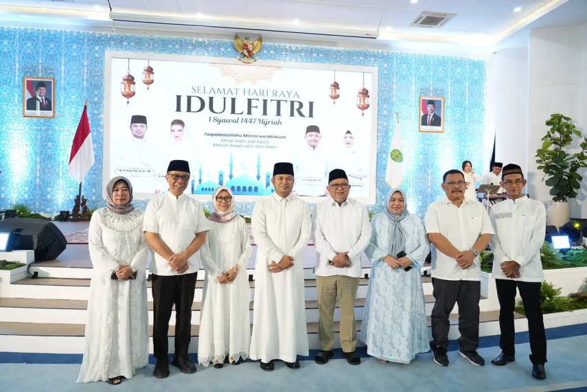Gelar Open House di Odah Etam, Rudy Mas'ud: Idul Fitri Hapus Sekat di Masyarakat