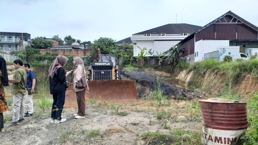 70 Meter dari Rujab Wawali Samarinda, Galian Proyek Apartemen di Jalan M Yamin Ternyata Belum Kantongi Izin 