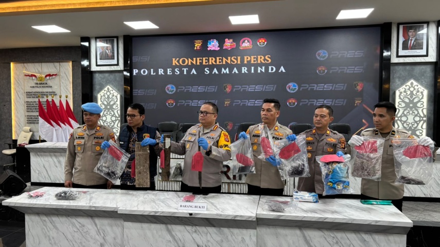 Polisi Ungkap Motif Mutilasi di Samarinda: Sakit Hati Dituduh Selingkuh, Direncanakan Sejak Januari