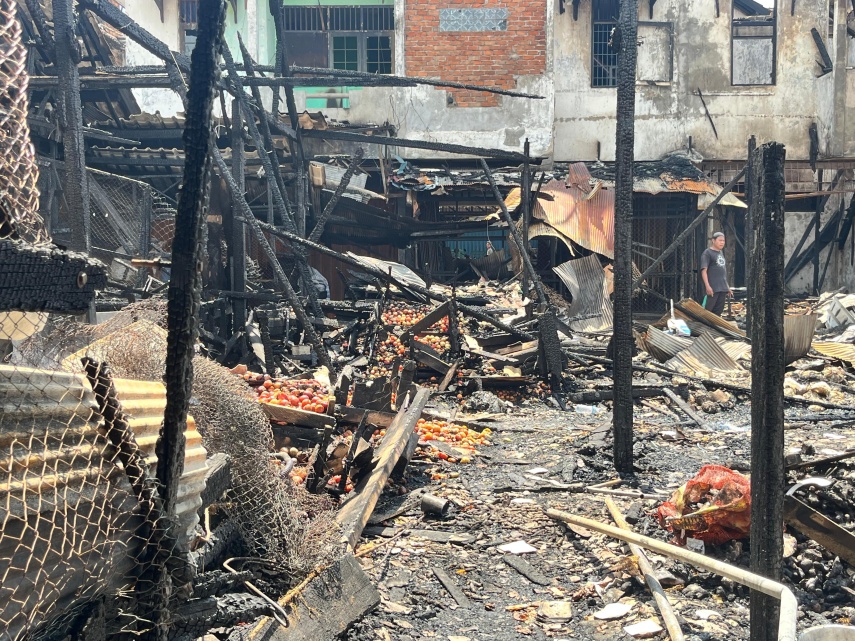 Hasil Kaji Cepat BPBD Samarinda: Kebakaran Pasar Segiri Telan Kerugian Rp12,5 Miliar