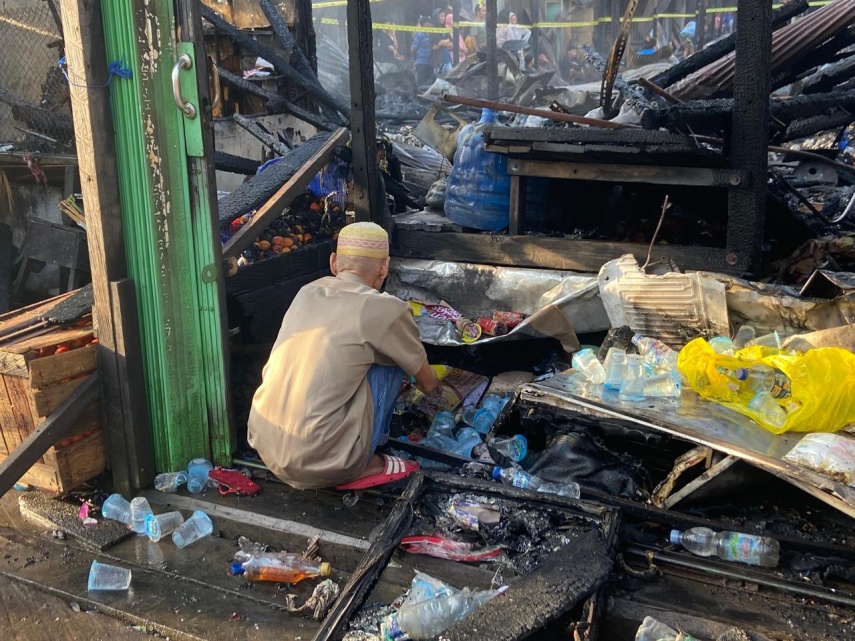 Penanganan Kebakaran Pasar Segiri, Pemkot Samarinda Janji Bangun Ulang dalam Waktu Dekat