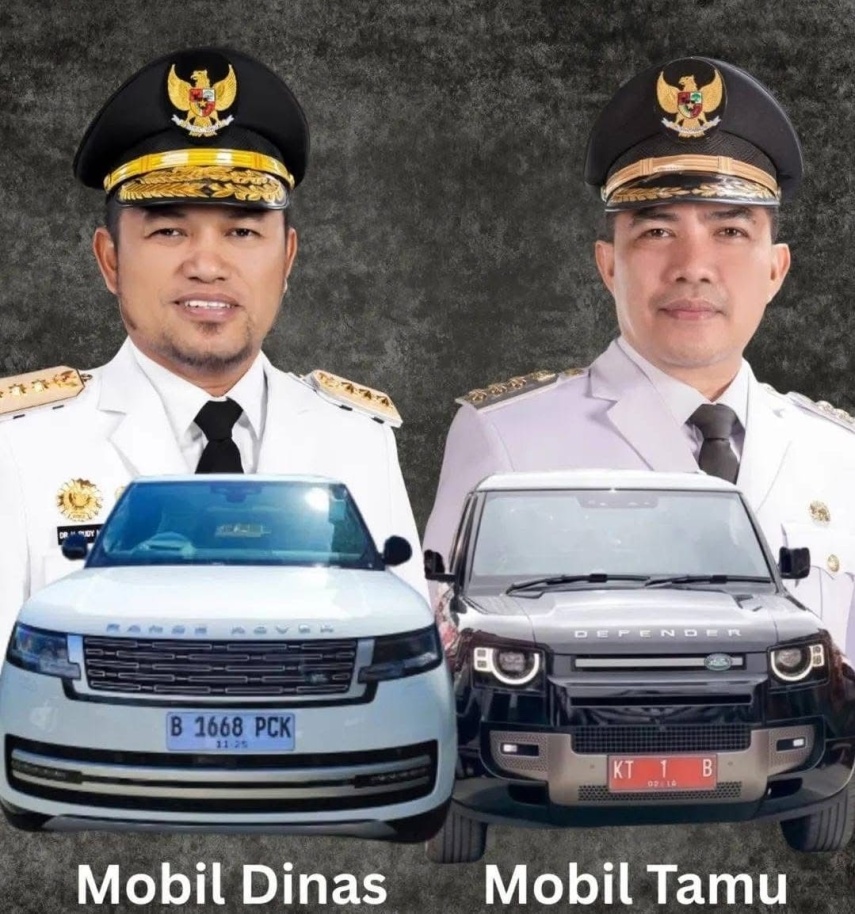 Mobil Tamu Andi Harun, Juga Tak Harum