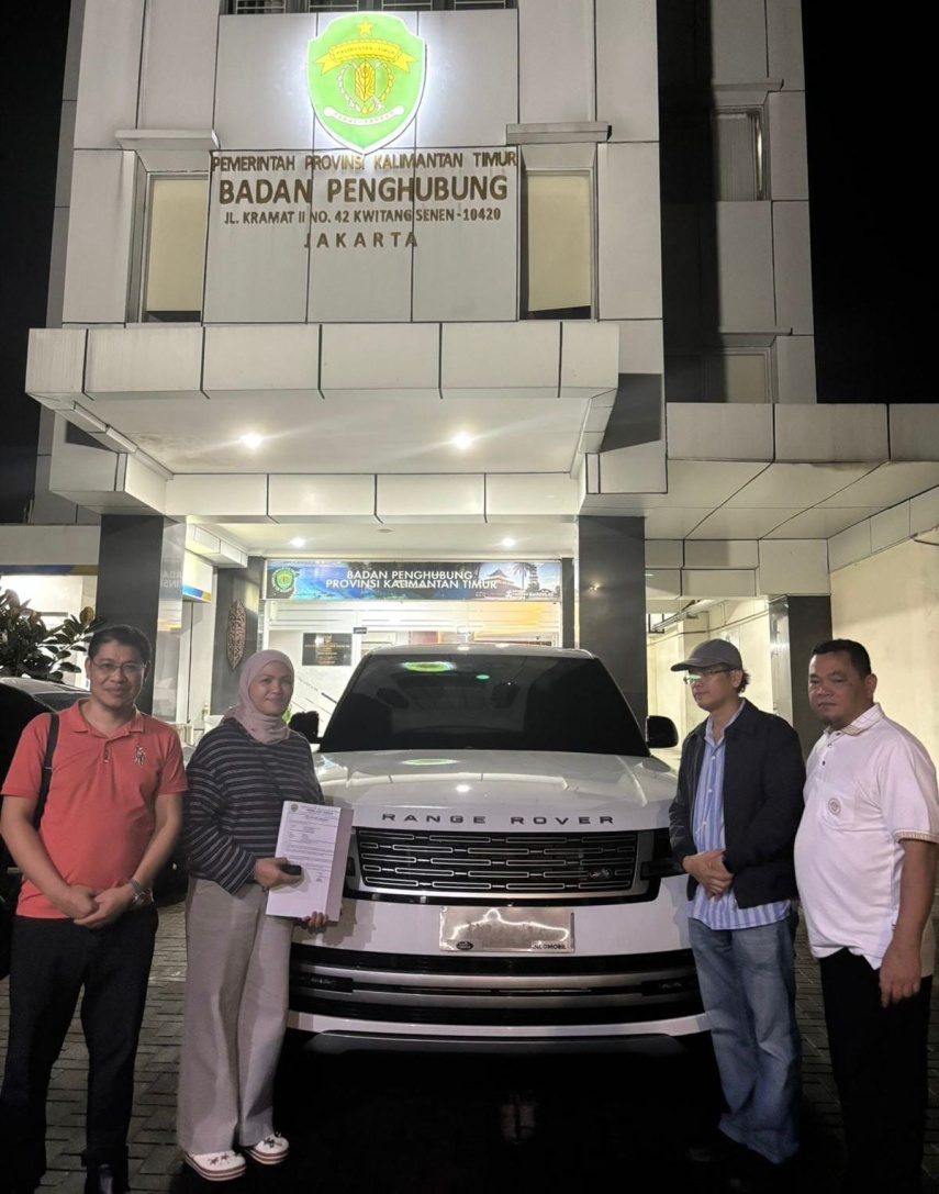 Range Rover Dinas Gubernur Kaltim Dikembalikan ke Penyedia, Dana Rp 7,5 Miliar Masuk Kas Daerah