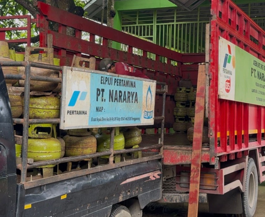 Isu Kelangkaan Tabung Gas LPG 3 Kg, PT Nararya Pastikan Distribusi di Tenggarong Aman
