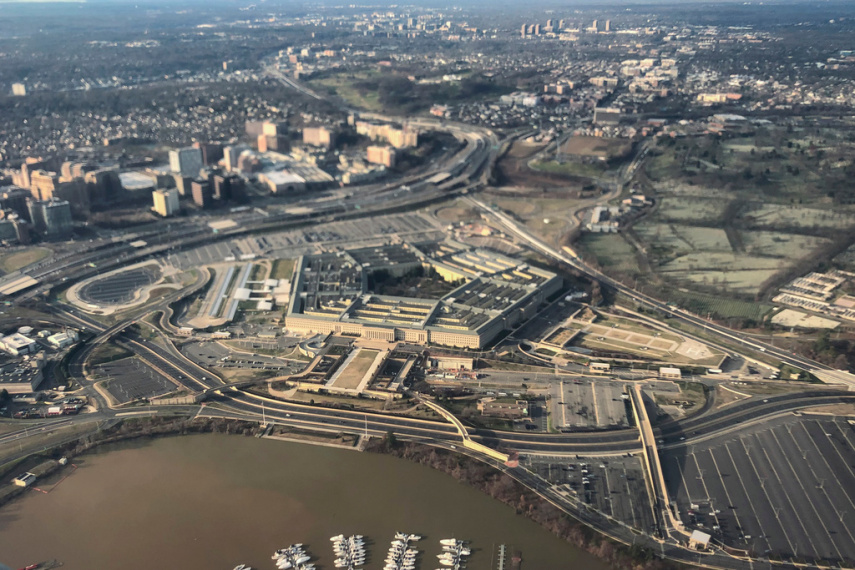 Pentagon spokesman says it will issue new press credentials but remove media offices