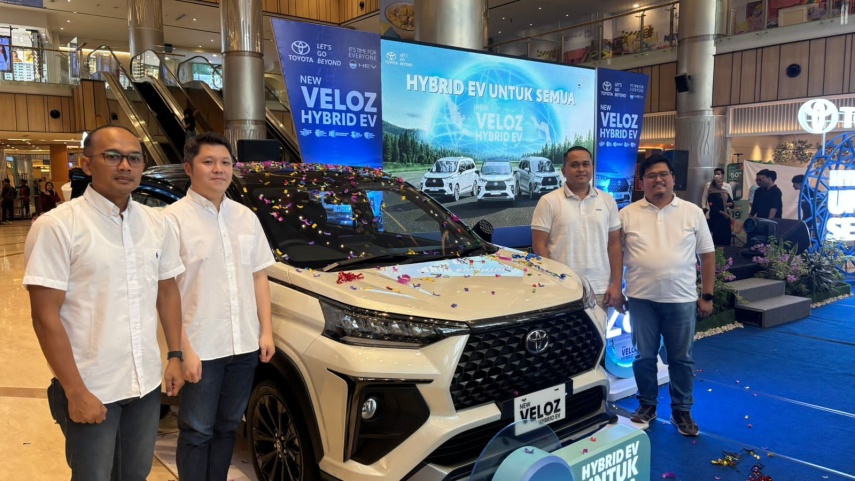 Toyota Luncurkan New Veloz Hybrid EV di Samarinda, Tawarkan Efisiensi dan Harga Terjangkau